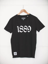 Load image into Gallery viewer, Adult 1889 Black Tee